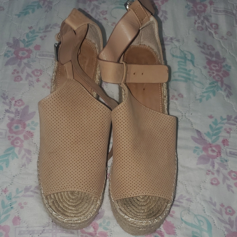 Women's Tan Espadrille Sandals